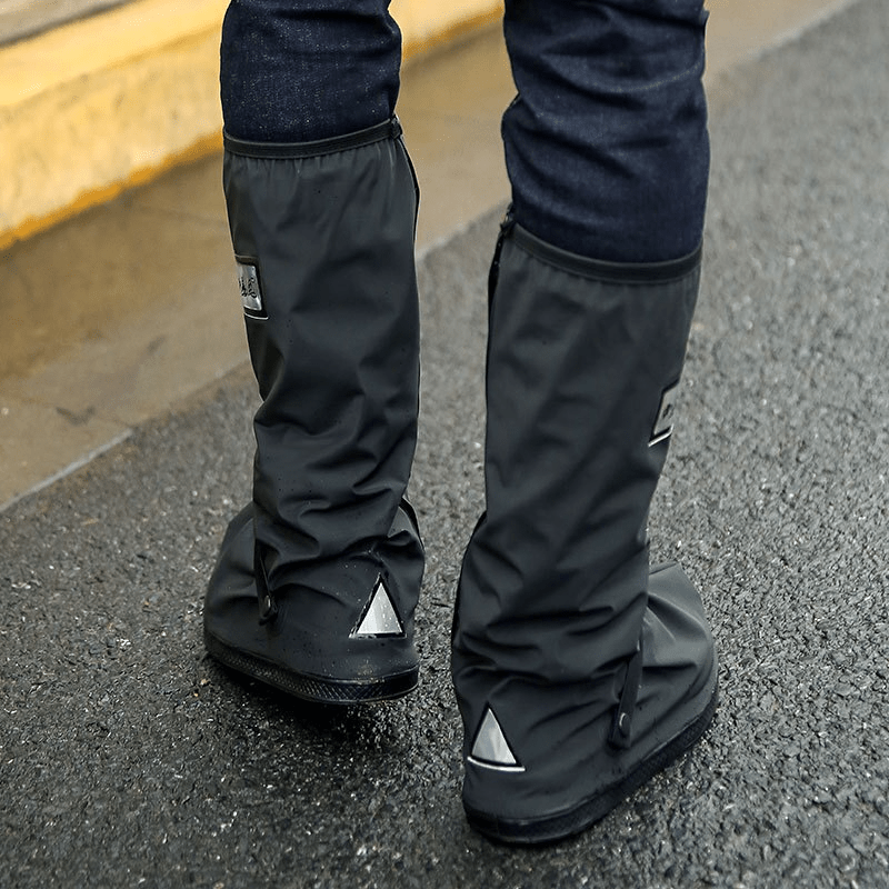 Waterproof Shoe Covers for Rain & Mud – Reusable Non-Slip Overshoes, Foldable, Fits Sneakers & Boots, S–2XL - Nalani - Fashion Clothing and Decor