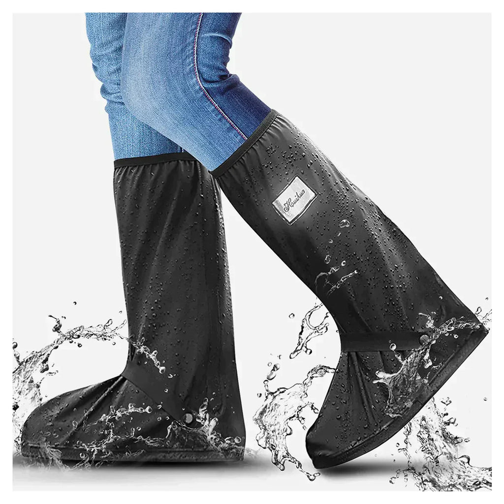 Waterproof Shoe Covers for Rain & Mud – Reusable Non-Slip Overshoes, Foldable, Fits Sneakers & Boots, S–2XL - Nalani - Fashion Clothing and Decor