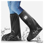 Waterproof Shoe Covers for Rain & Mud – Reusable Non-Slip Overshoes, Foldable, Fits Sneakers & Boots, S–2XL - Nalani - Fashion Clothing and Decor
