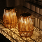 Waterproof Solar Garden Lantern Outdoor Lighting - Nalani - UK Fashion Clothing and Decor