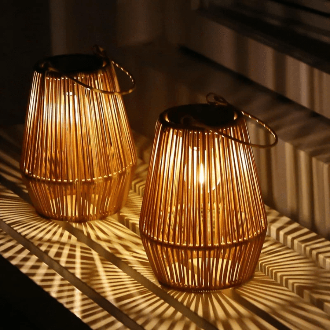 Waterproof Solar Garden Lantern Outdoor Lighting - Nalani - UK Fashion Clothing and Decor