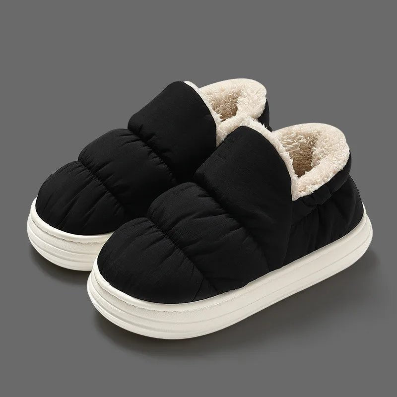 Waterproof Winter Slippers With Anti Slip Sole For Cozy Warmth - Nalani - UK Fashion Clothing and Decor