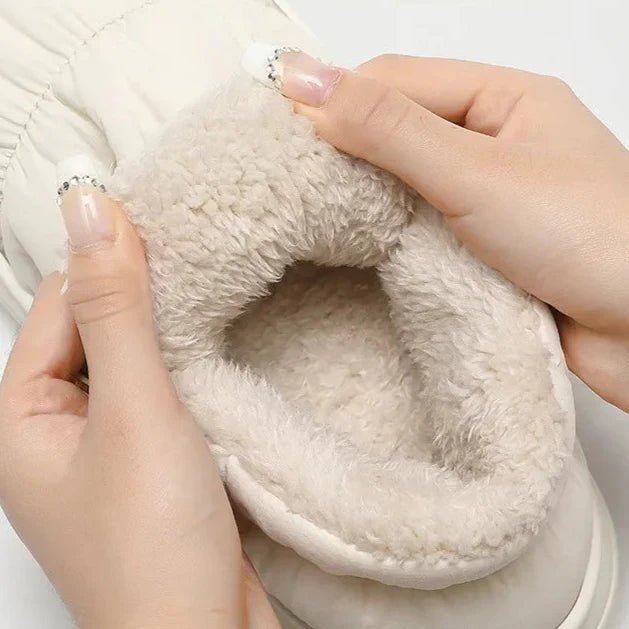 Waterproof Winter Slippers With Anti Slip Sole For Cozy Warmth - Nalani - UK Fashion Clothing and Decor