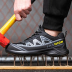 Wide Men's Safety Shoes - MaxGuard S3 Breathable Upper All Day Comfort - Nalani - Fashion Clothing and Decor