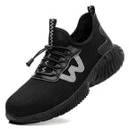 Wide Men's Safety Shoes - MaxGuard S3 Breathable Upper All Day Comfort - Nalani - Fashion Clothing and Decor