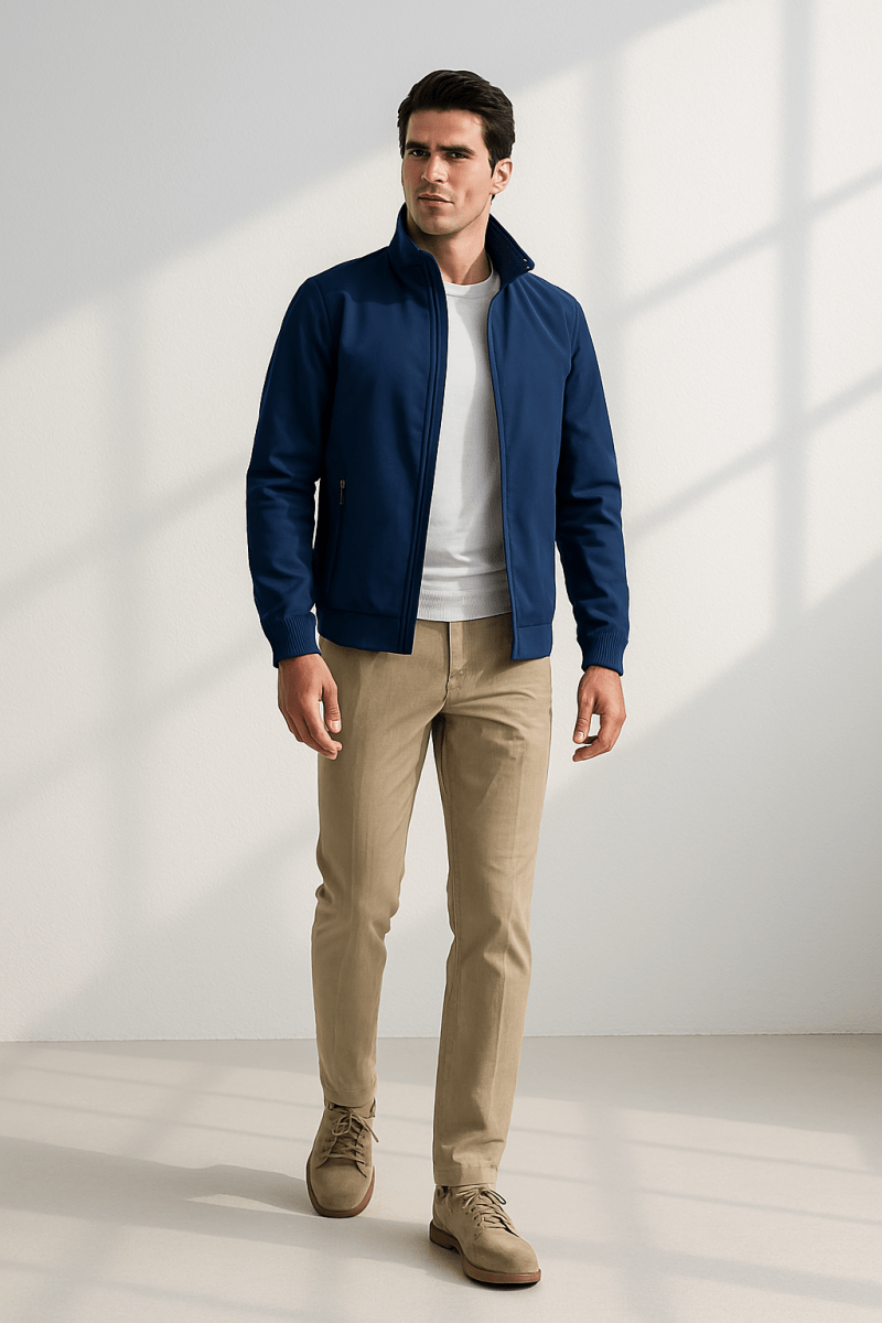 Windproof Summer Jacket For Men Slim Fit Lightweight Casual Everyday - Nalani - Fashion Clothing and Decor