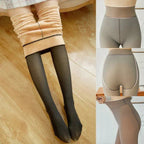 Winter Leggings – Women's Fleece Lined Leggings & Thermal Tights, High Waisted, Black, Coffee or Gray – Amore Lupine - Nalani - Fashion Clothing and Decor