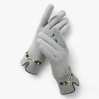 Winter Touchscreen Warm Stylish Ladies Gloves Cold Weather - Nalani - UK Fashion Clothing and Decor