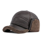 Winter Warm Earwarmer Windproof Faux Leather Bomber Hat - Nalani - UK Fashion Clothing and Decor
