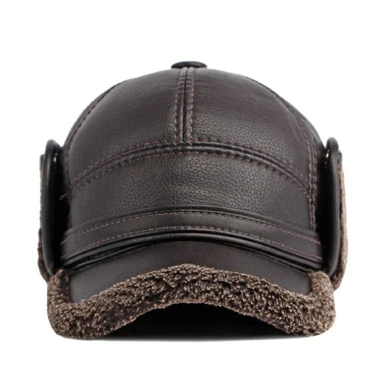 Winter Warm Earwarmer Windproof Faux Leather Bomber Hat - Nalani - UK Fashion Clothing and Decor
