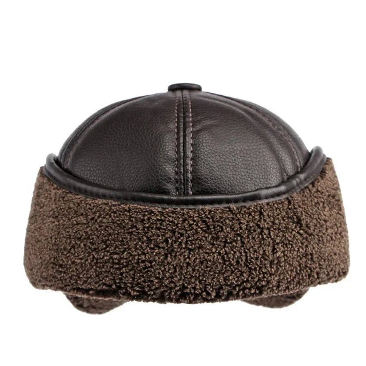 Winter Warm Earwarmer Windproof Faux Leather Bomber Hat - Nalani - UK Fashion Clothing and Decor