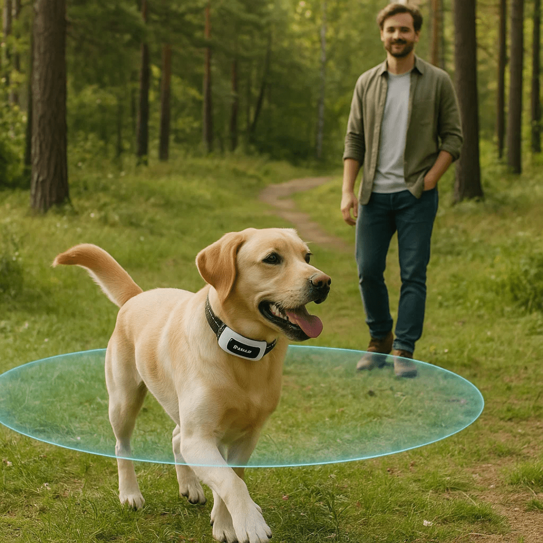 Wireless Dog Fence – Advanced Dog Containment System with GPS Boundary & Training Modes, for 1 or 2 Dogs – TailZone - Nalani - Fashion Clothing and Decor