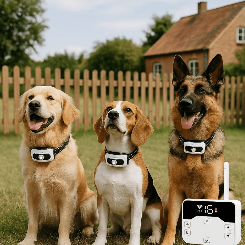 Wireless Dog Fence – Advanced Dog Containment System with GPS Boundary & Training Modes, for 1 or 2 Dogs – TailZone - Nalani - Fashion Clothing and Decor