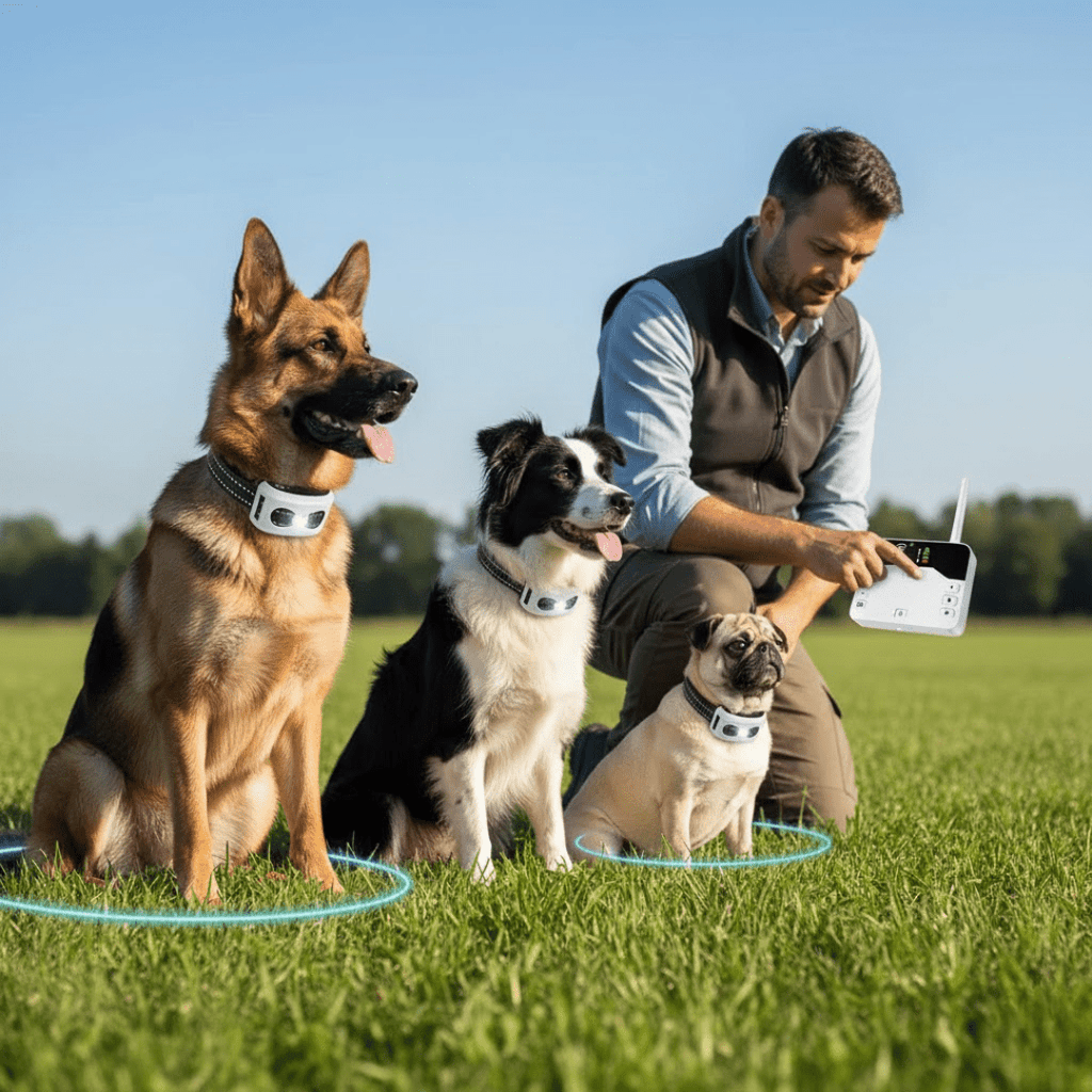 Wireless Dog Fence – Advanced Dog Containment System with GPS Boundary & Training Modes, for 1 or 2 Dogs – TailZone - Nalani - Fashion Clothing and Decor
