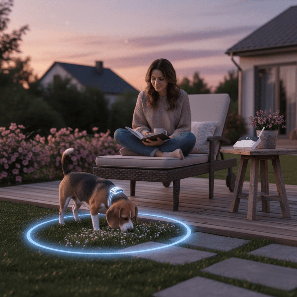 Wireless Dog Fence – Advanced Dog Containment System with GPS Boundary & Training Modes, for 1 or 2 Dogs – TailZone - Nalani - Fashion Clothing and Decor
