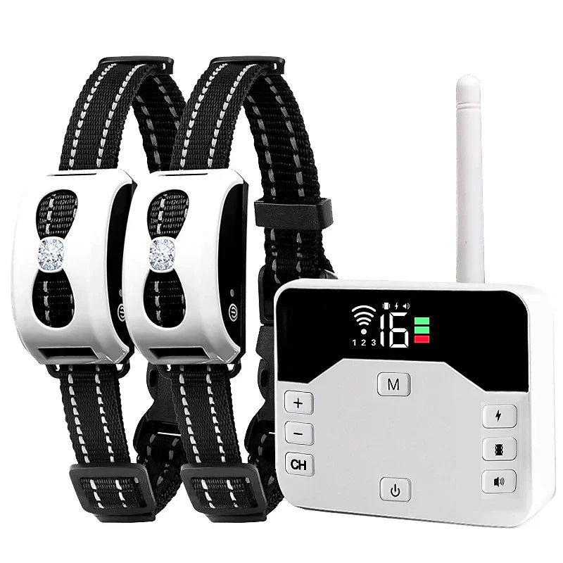 Wireless Dog Fence – Advanced Dog Containment System with GPS Boundary & Training Modes, for 1 or 2 Dogs – TailZone - Nalani - Fashion Clothing and Decor