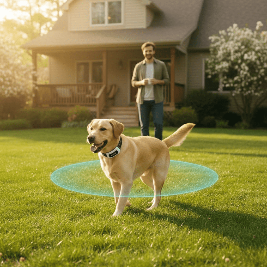Wireless Dog Fence – Advanced Dog Containment System with GPS Boundary & Training Modes, for 1 or 2 Dogs – TailZone - Nalani - Fashion Clothing and Decor