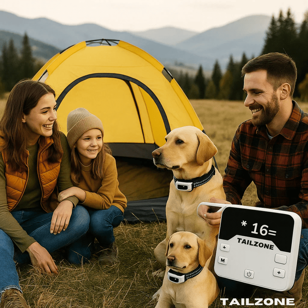 Wireless Dog Fence – Advanced Dog Containment System with GPS Boundary & Training Modes, for 1 or 2 Dogs – TailZone - Nalani - Fashion Clothing and Decor