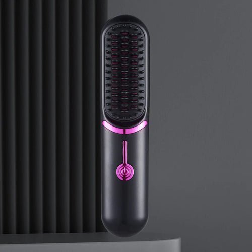 Wireless Hair Straightener – Cordless Ceramic Flat Iron, USB Rechargeable, 3 Heat Settings, Mini Travel Size – Lumea - Nalani - Fashion Clothing and Decor