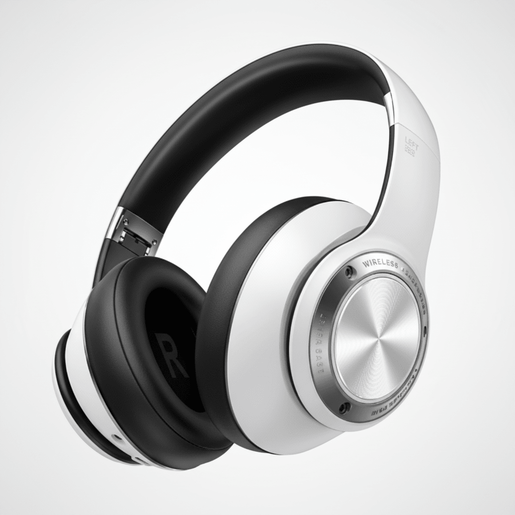 Wireless Headphones – Foldable Over-Ear Bluetooth Headphones with Active Noise Cancelling, Deep Bass, 30h Battery – SoundFold - Nalani - Fashion Clothing and Decor