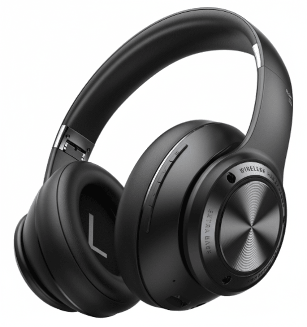 Wireless Headphones – Foldable Over-Ear Bluetooth Headphones with Active Noise Cancelling, Deep Bass, 30h Battery – SoundFold - Nalani - Fashion Clothing and Decor