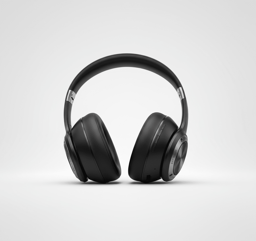 Wireless Headphones – Foldable Over-Ear Bluetooth Headphones with Active Noise Cancelling, Deep Bass, 30h Battery – SoundFold - Nalani - Fashion Clothing and Decor