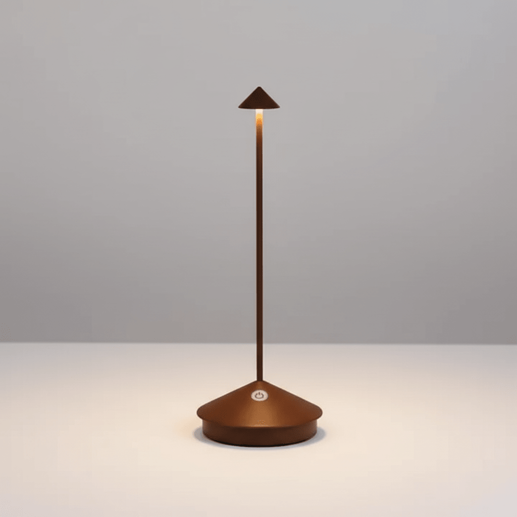 Wireless LED Table Lamp – Cordless Rechargeable Dimmable Lamp for Dining Table, Nightstand & Patio, Aluminum – ModernLumin - Nalani - Fashion Clothing and Decor