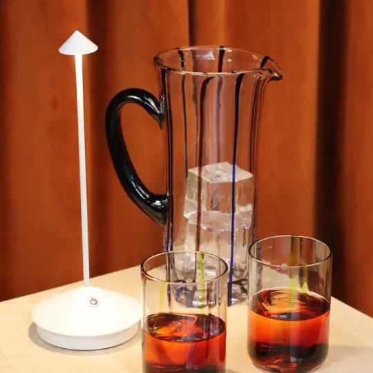 Wireless LED Table Lamp – Cordless Rechargeable Dimmable Lamp for Dining Table, Nightstand & Patio, Aluminum – ModernLumin - Nalani - Fashion Clothing and Decor