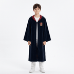Wizard Costume with Robe, Wand, Scarf, Tie & Glasses – Wizard School Halloween Costume for Kids & Adults - Nalani - Fashion Clothing and Decor