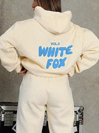 Women Cotton Blend Tracksuit Loose Fit Comfort Casual Wear - Nalani - UK Fashion Clothing and Decor