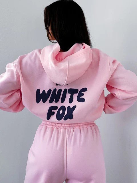 Women Cotton Blend Tracksuit Loose Fit Comfort Casual Wear - Nalani - UK Fashion Clothing and Decor