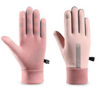 Women Fleece Winter Cycling Gloves For Warm Windproof Grip - Nalani - UK Fashion Clothing and Decor