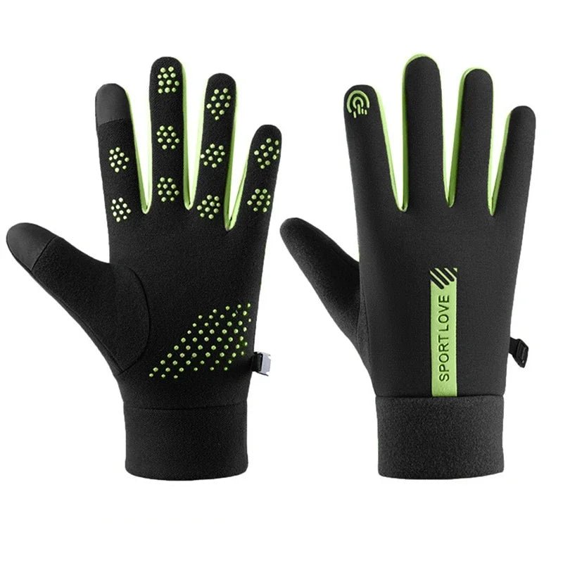 Women Fleece Winter Cycling Gloves For Warm Windproof Grip - Nalani - UK Fashion Clothing and Decor
