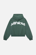Women Hoodie Symbol Of Self Love Relaxed Fit Cozy Comfort - Nalani - UK Fashion Clothing and Decor