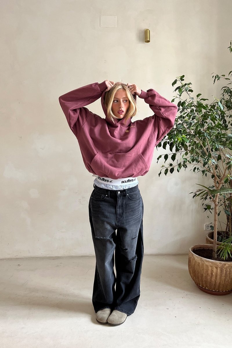 Women Hoodie Symbol Of Self Love Relaxed Fit Cozy Comfort - Nalani - UK Fashion Clothing and Decor