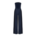 Women Strapless Jumpsuit With Waist Sculpting Corset For Elegant Slim Fit - Nalani - UK and AUS Fashion Clothing and Decor
