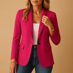 Women's Blazer | Tailored Cut & Fitted Silhouette - Nalani - Fashion Clothing and Decor