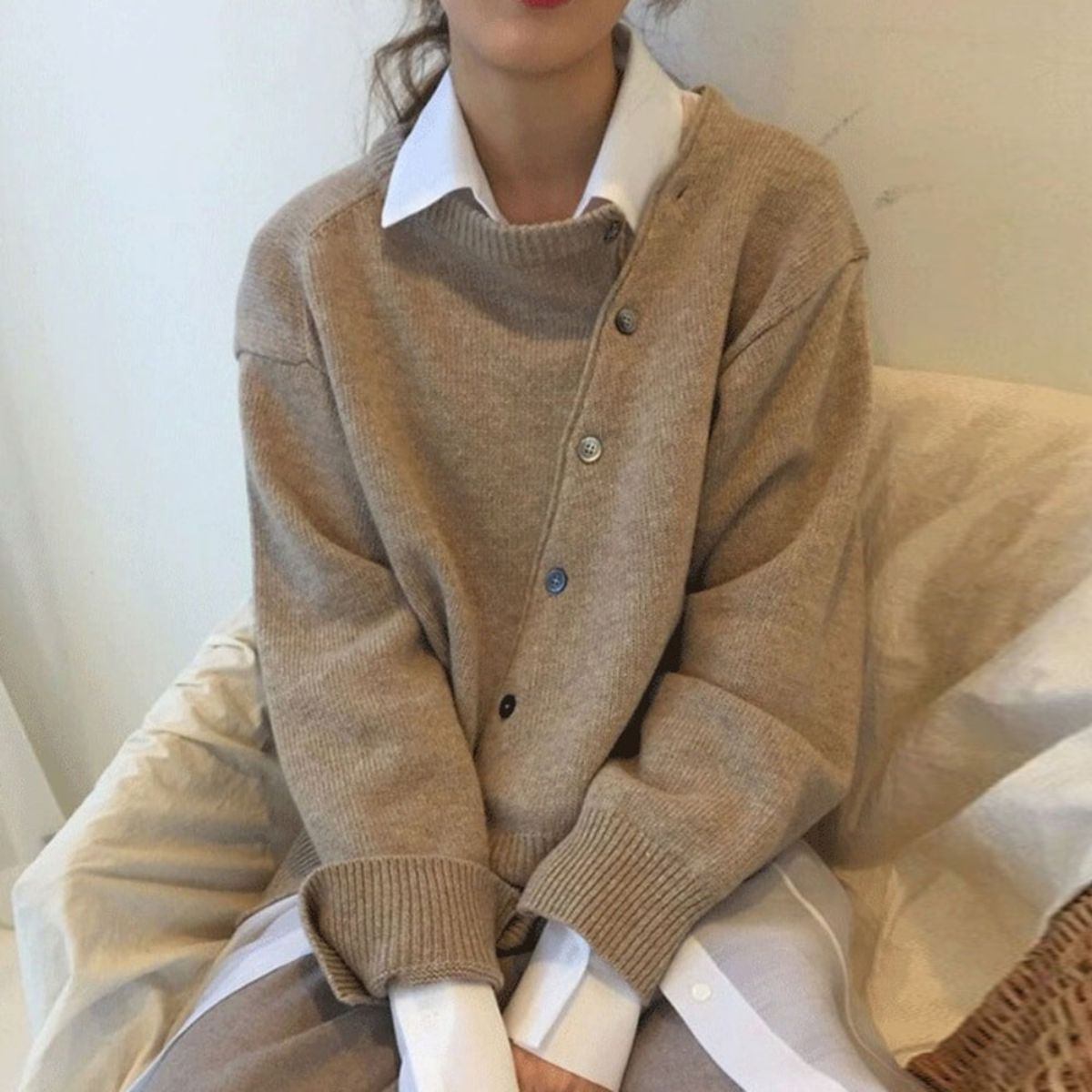 Womens Cashmere Sweater Breathable Knit Warm Everyday Wardrobe - Nalani - Fashion Clothing and Decor