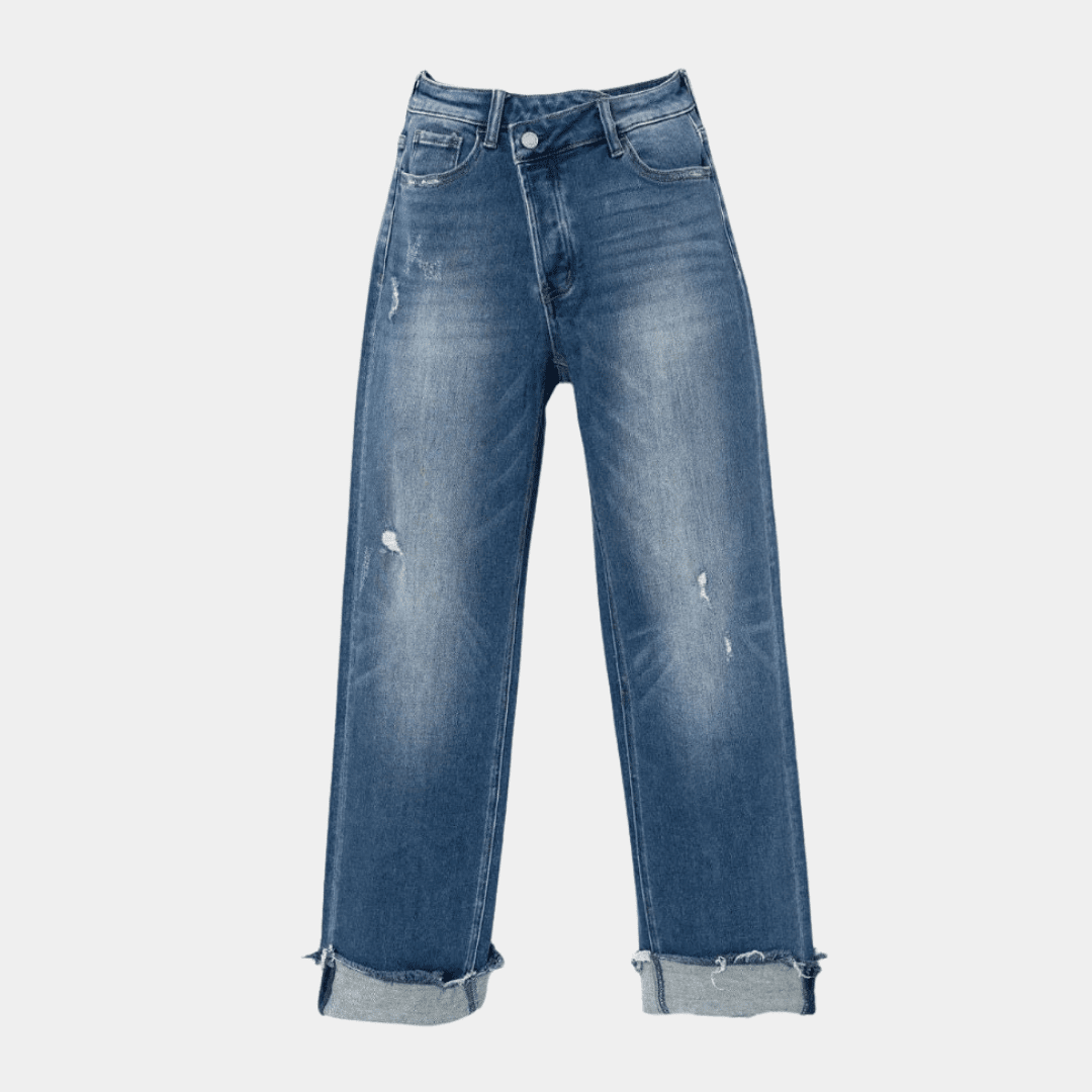 Women’s casual straight long pants - Nalani - UK Fashion Clothing and Decor