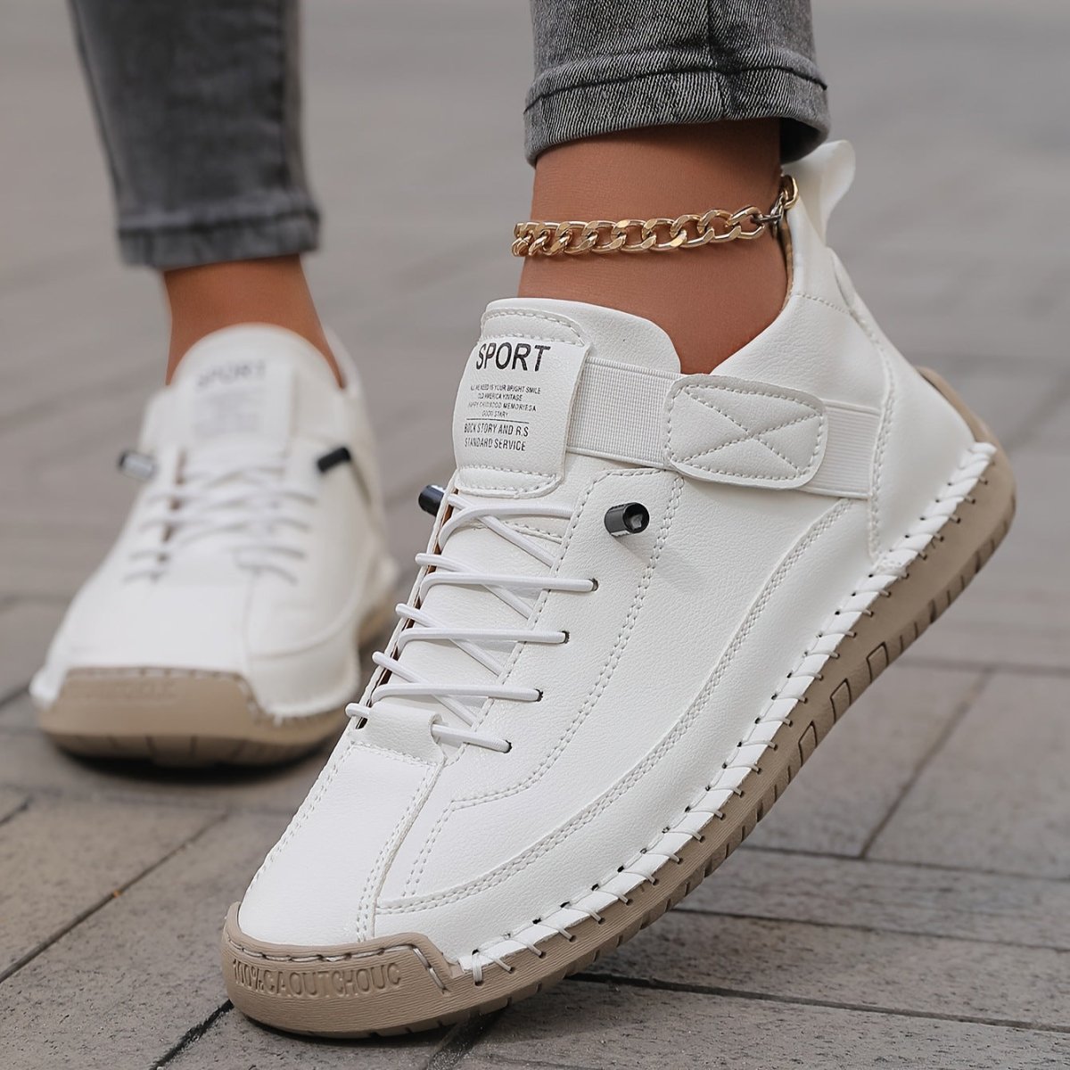 Womens Comfortable Sneakers Lightweight Breathable Shoes - Nalani - Fashion Clothing and Decor