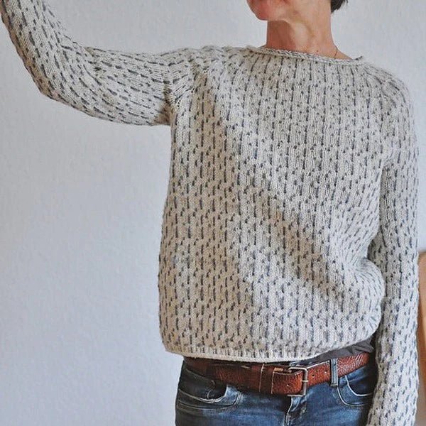 Women's elegant round neck sweater - Molara - Nalani - UK Fashion Clothing and Decor