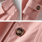 Women's elegant single - breasted trench coat - Nalani - UK Fashion Clothing and Decor