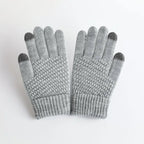 Women's Knit Winter Gloves Warm Soft Stretch Fit - Nalani - UK Fashion Clothing and Decor