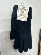 Women's Knit Winter Gloves Warm Soft Stretch Fit - Nalani - UK Fashion Clothing and Decor