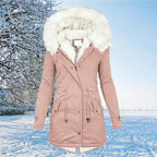 Women's long sleeve warm winter coat - Nalani - UK Fashion Clothing and Decor