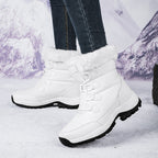 Womens Mid Calf Snow Boots Insulated Padded Faux Fur Lined - Nalani - UK Fashion Clothing and Decor