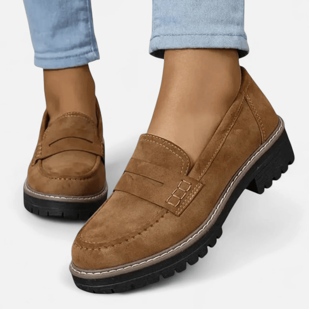 Womens Moccasins With Arch Support For All Day Comfort Style - Nalani - Fashion Clothing and Decor