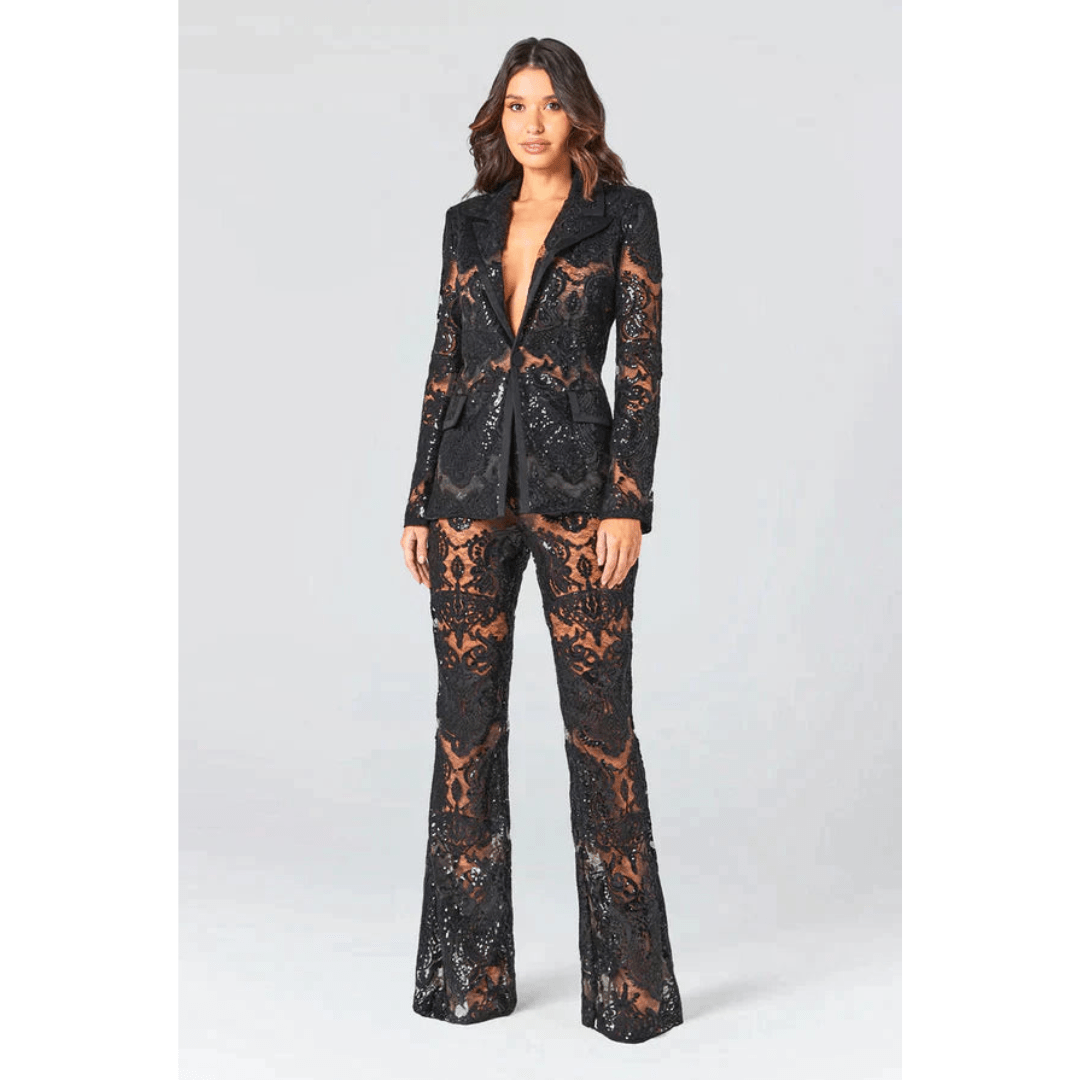 Women's Modern Two - Piece Set | Stylish Suit - Nalani - Fashion Clothing and Decor