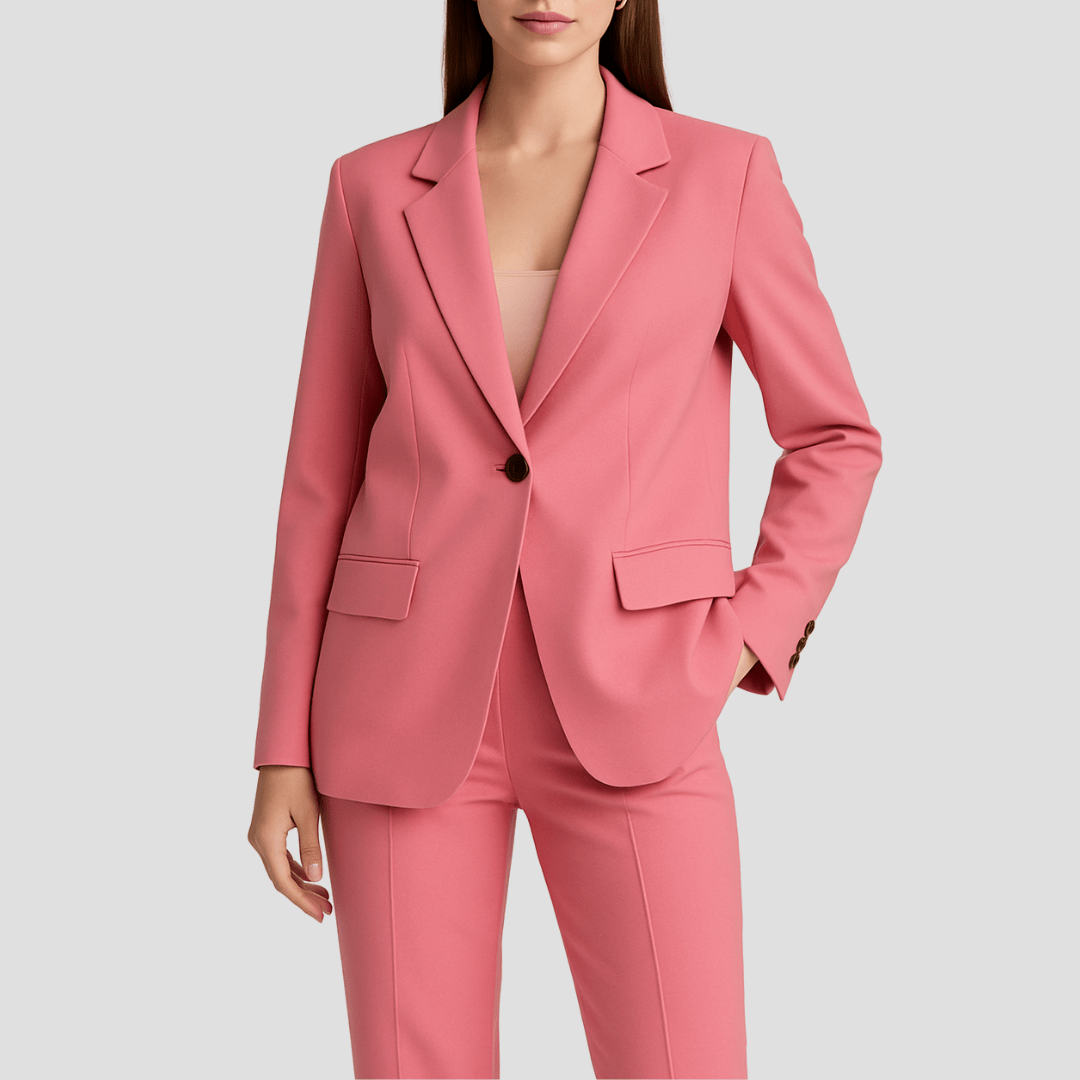 Women's Pant Suit - 2-Piece Blazer and Trousers Set - Nalani - Fashion Clothing and Decor