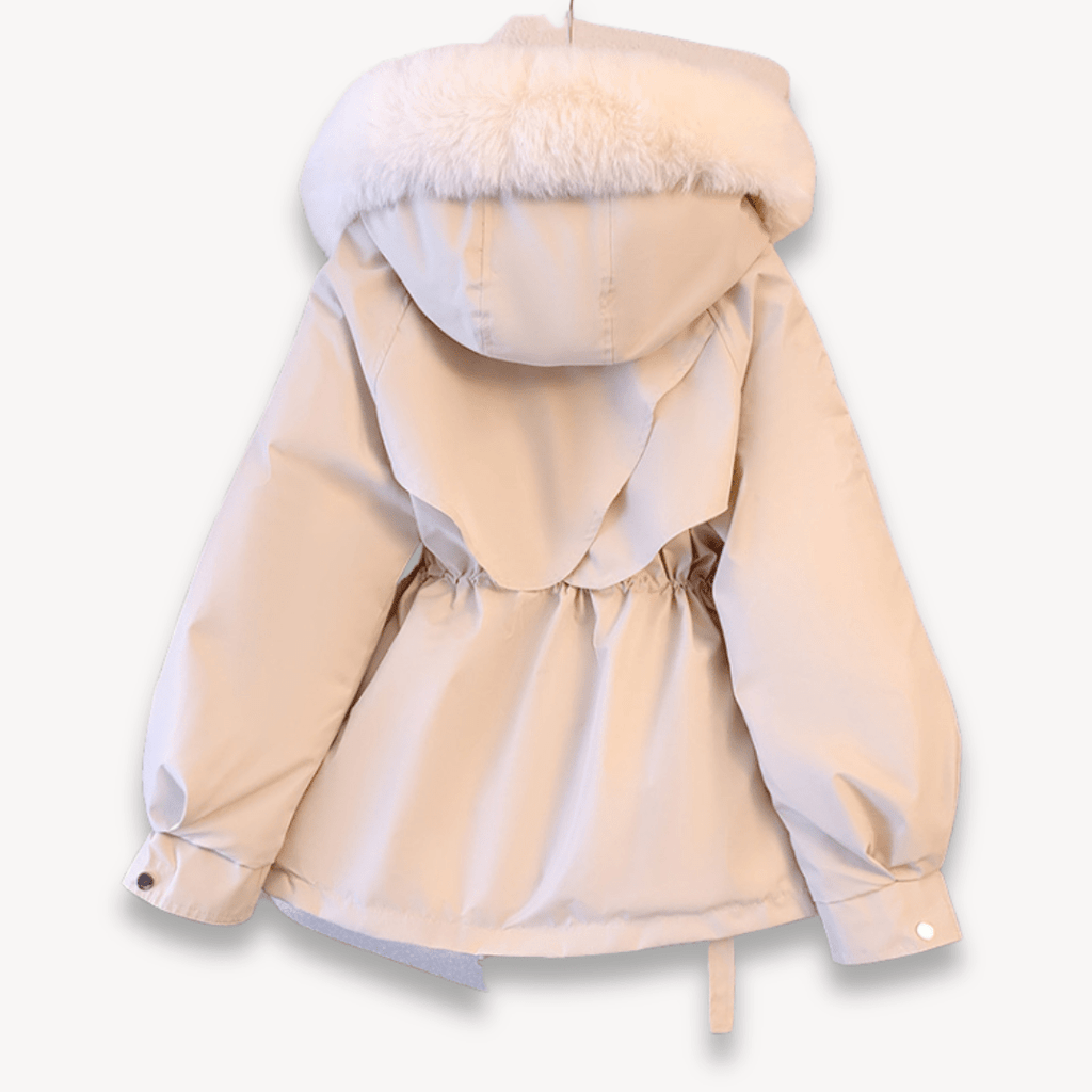 Women’s Parka Winter Jacket – Water - Resistant – Faux Fur Lining – Hood – Adjustable Fit - Nalani - UK Fashion Clothing and Decor